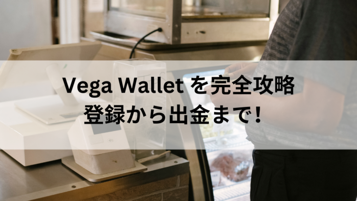 Vega Wallet (ベガウォレット) の入金・出金を大解説